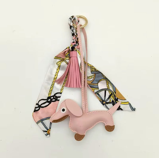 Doxie Darling Charm - Pink